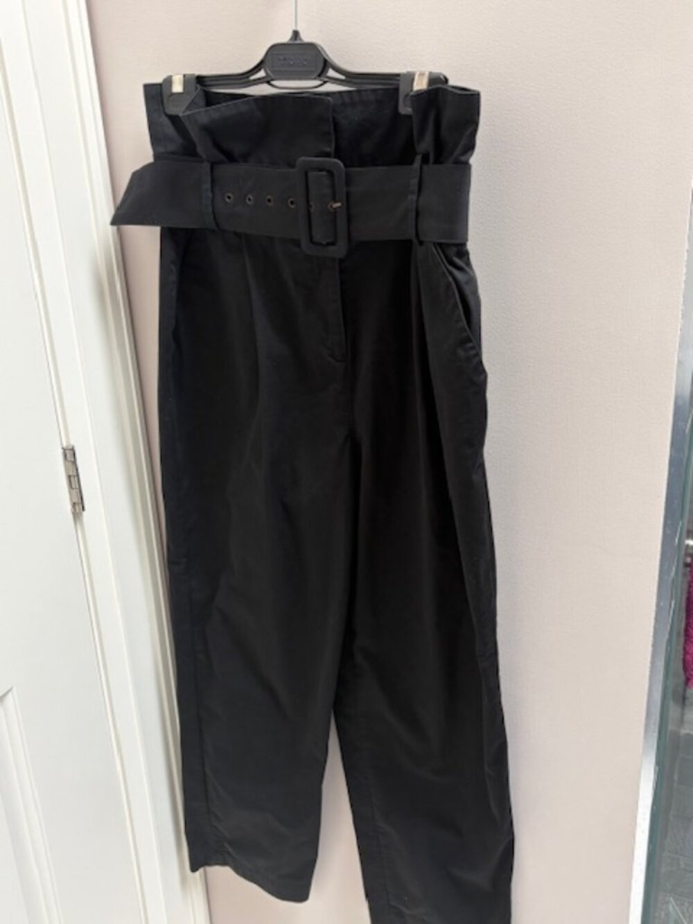 Ba&sh Black High waisted Trousers